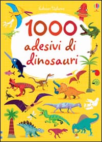1000 adesivi di dinosauri