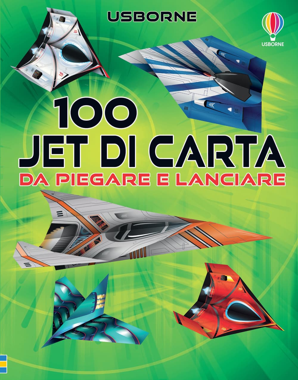 100 jet di carta da piegare e lanciare