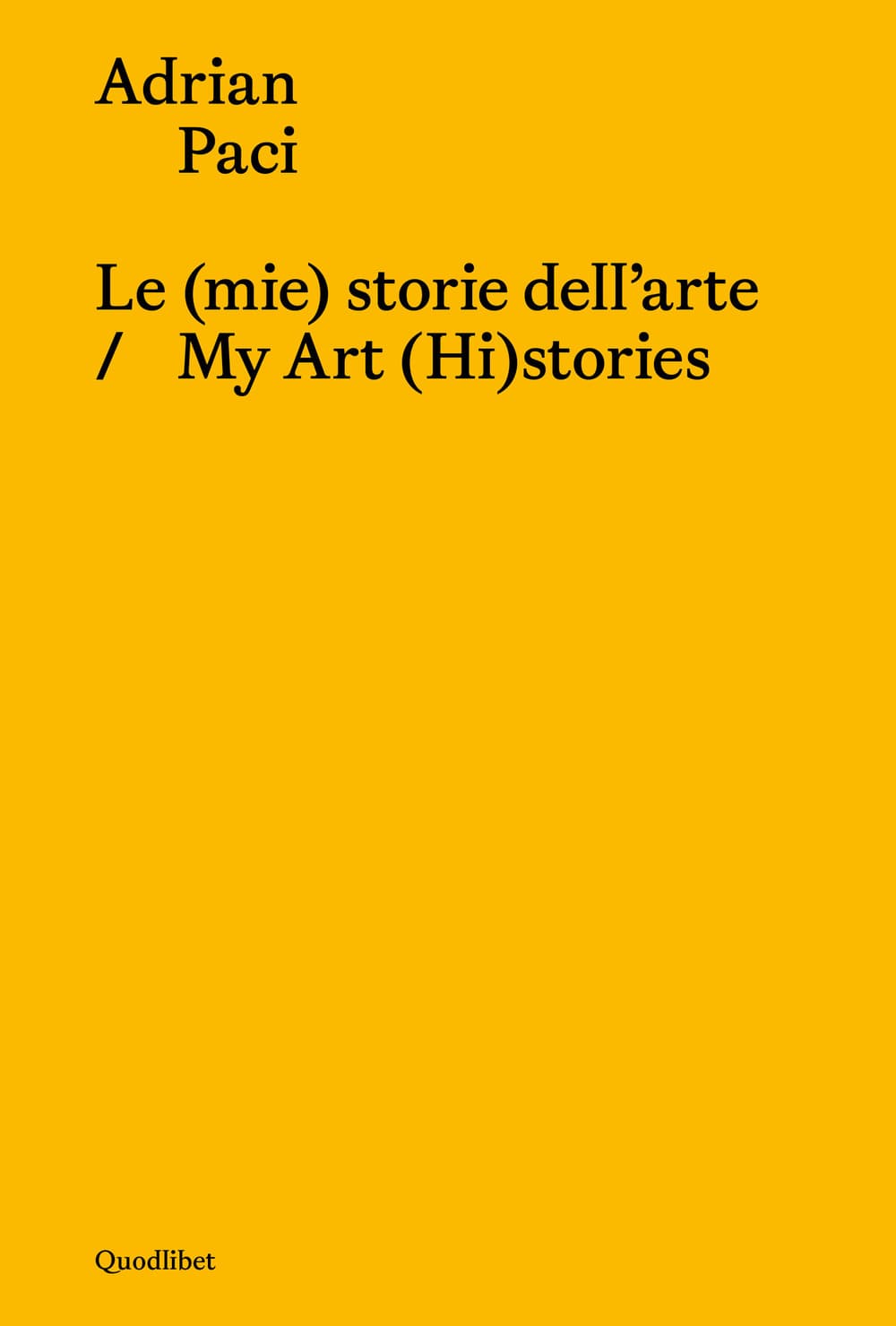 (mie) storie dell'arte-My art (hi)stories
