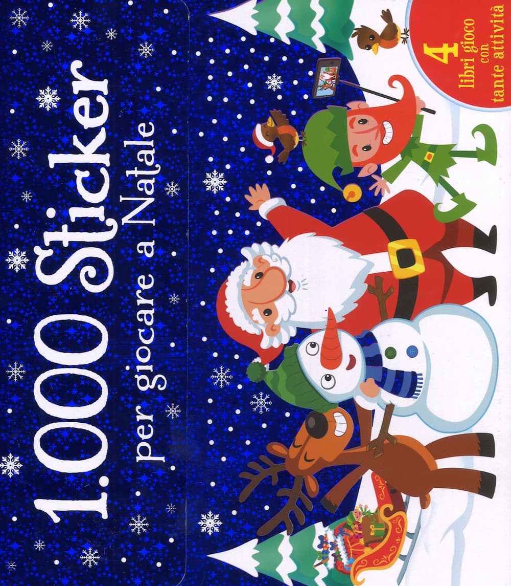 1.000 sticker per giocare a Natale