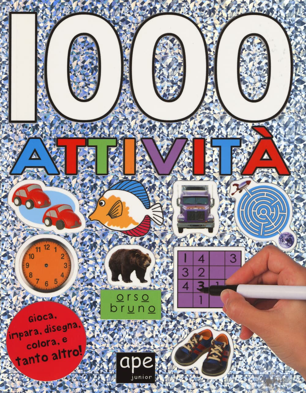 1000 attività. Con adesivi