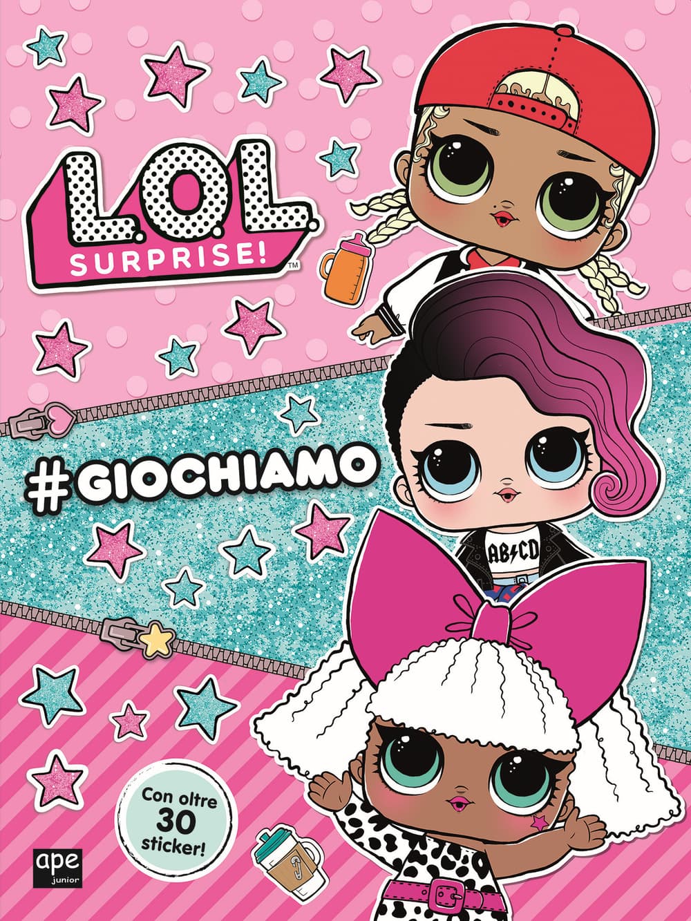 #giochiamo. L.O.L. Surprise! Con adesivi